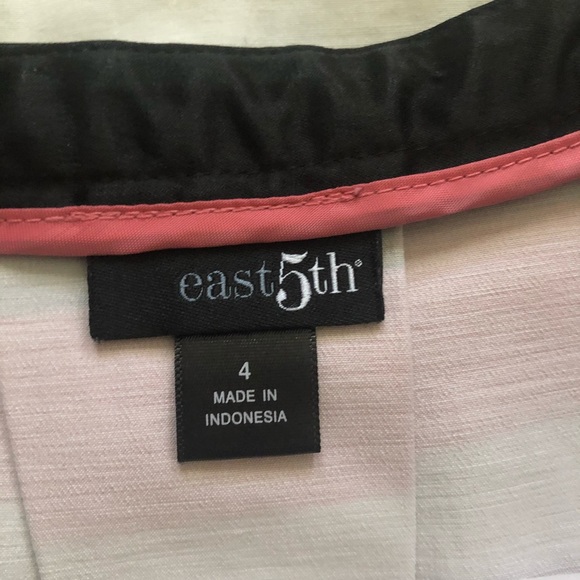 EAST 5 th A-LINE STRIPED SKIRT - Picture 4 of 6